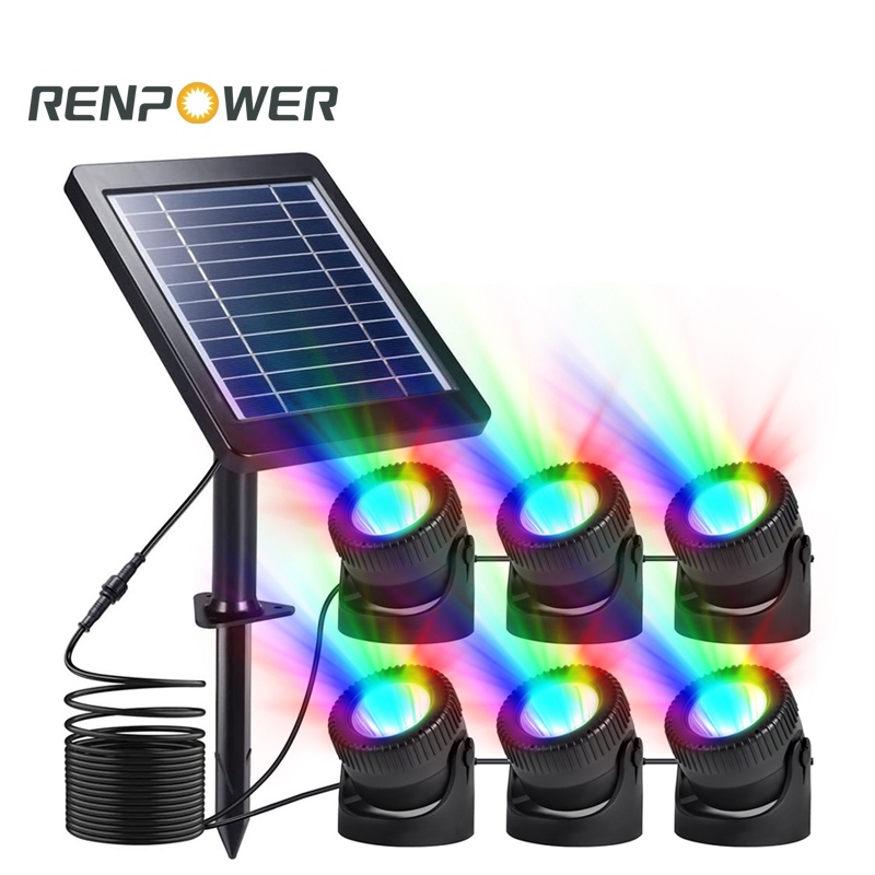 Nuove luci a LED solare IP68 Solar Luci color acquirente Outdoor Piscina Outdoor DECORATIVE LIGHTING